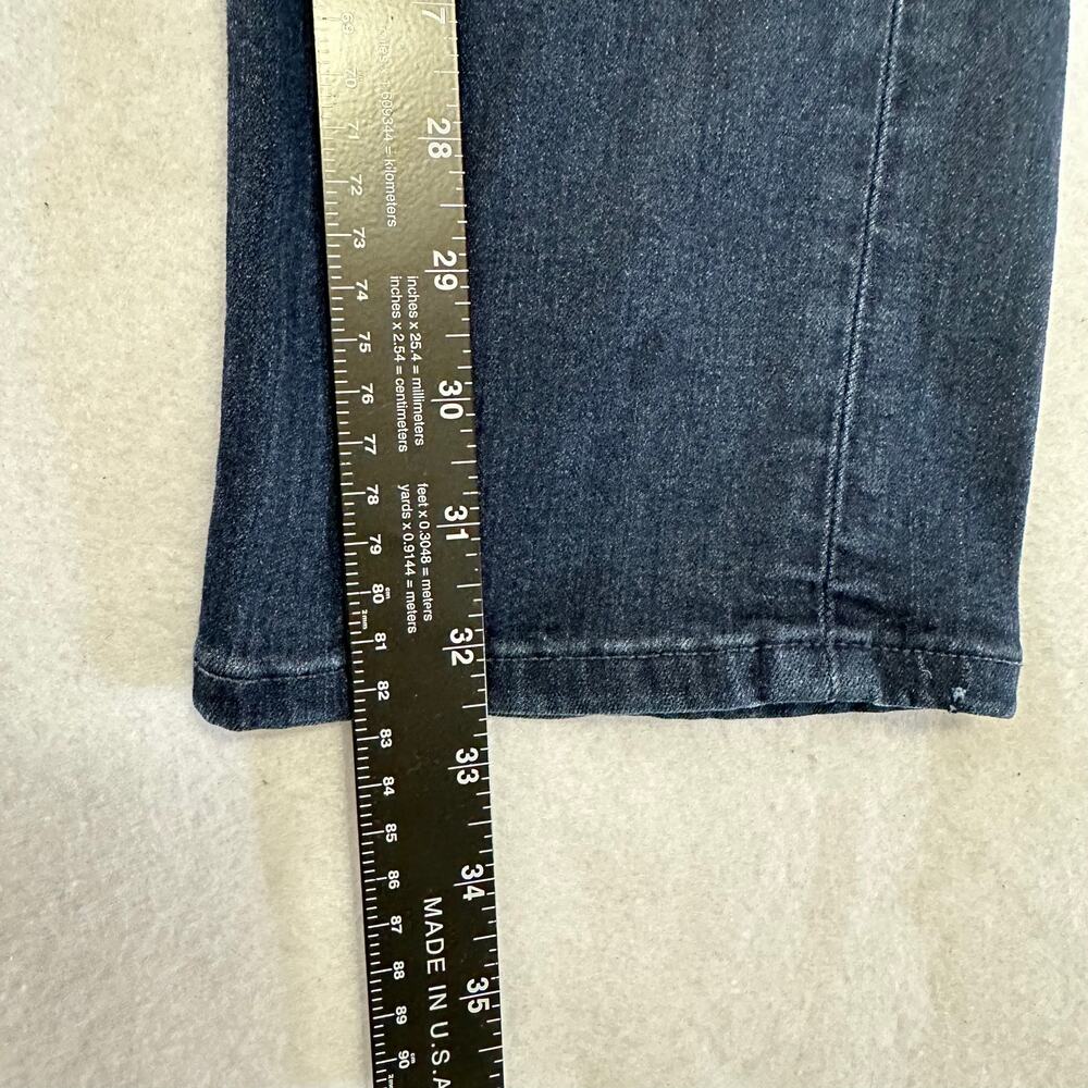 Paige Federal Jeans Slim Straight Inkwell Dark Blue Denim Mens Size 33x32 - Picture 9 of 10